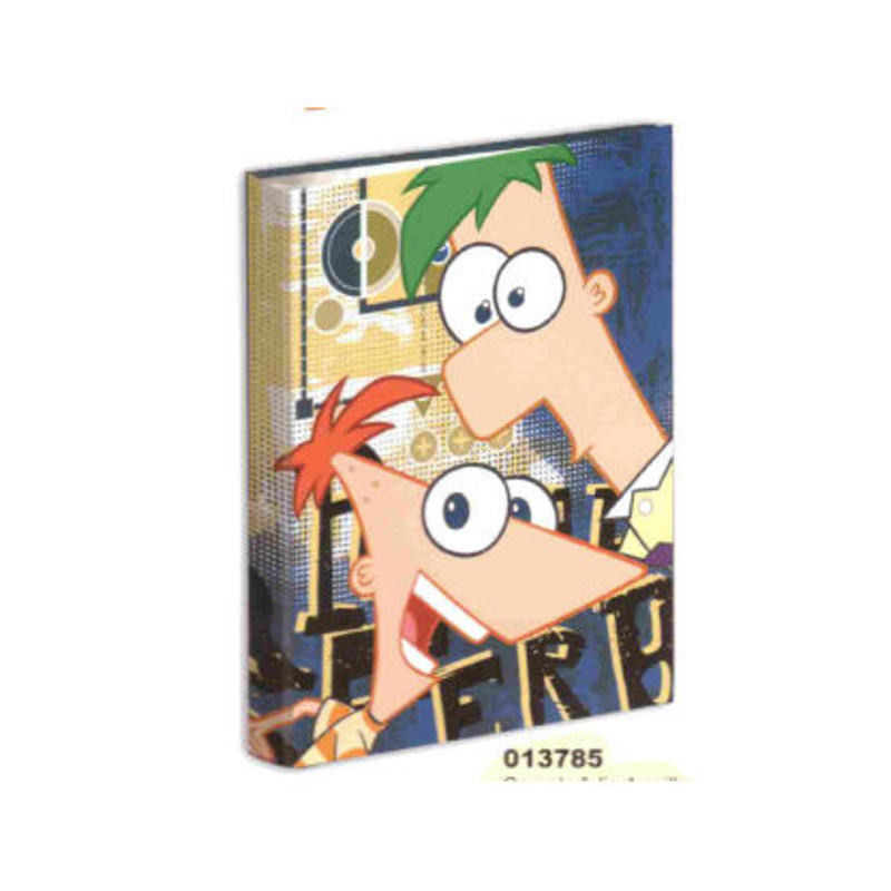 CARPEBLOC DEC 4A FL PERONA 12 PHINEAS & FERB SPY 013785 ^