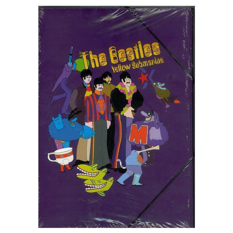 CARPETA DEC FL SEPARADORA BEATLES 10 YELLOW SUBMARINE 20419 ^