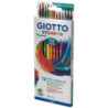 LAPICEROS ACUARELABLES CJ.12 UDS GIOTTO ACUARELL