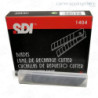 CUCHILLA CUTTER 18MM SDI CAJA 100U 1404 OFFICE BOX