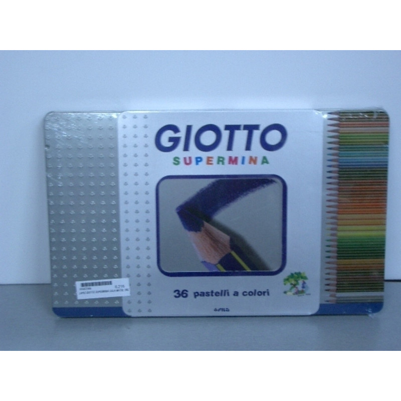LAPIZ GIOTTO SUPERMINA CAJA METAL 36C FILA