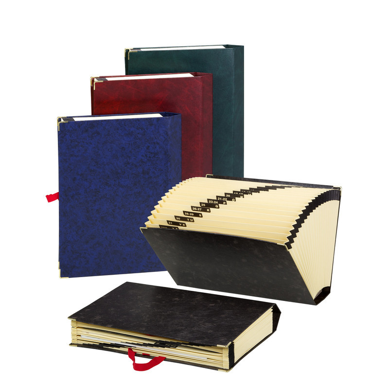 CLASIFICADOR FUELLE A-Z 1/31 CUARTO CARTON CLASSIC GRANATE CARCHIVO 1994 43