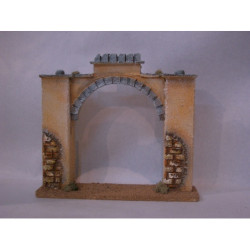 ENTRADA PUEBLO CERAMICA 14CM  252/14 ^