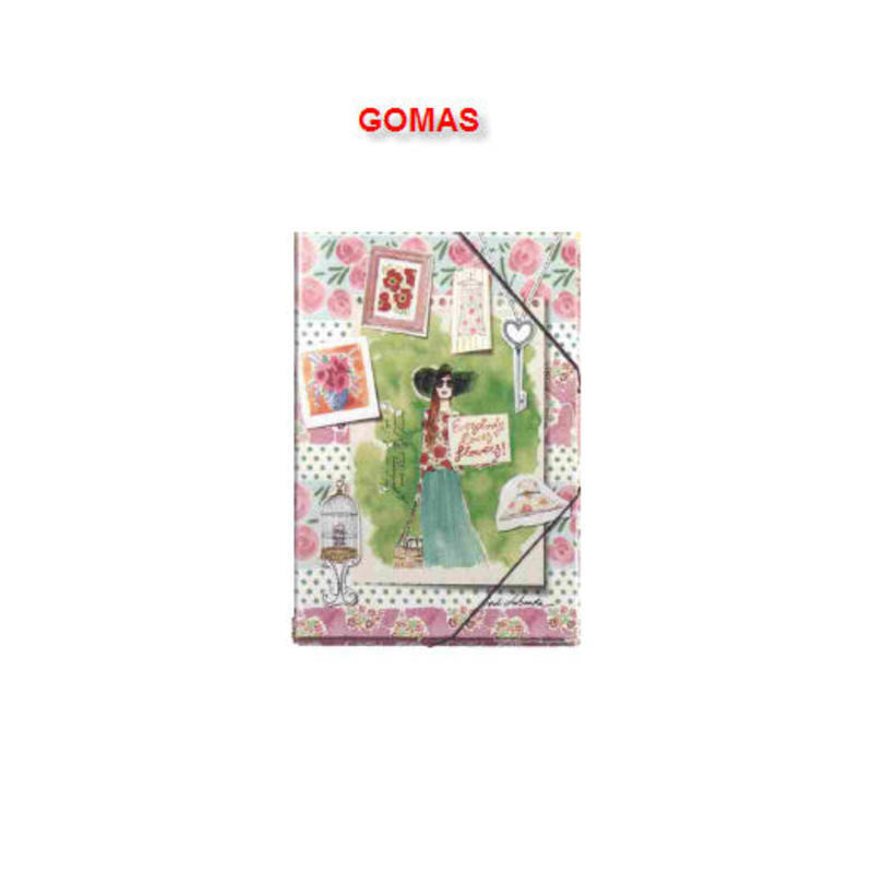 CARPETA DEC FL GOMAS MR 13 JORDI LABANDA FLOWERS 20604 ^