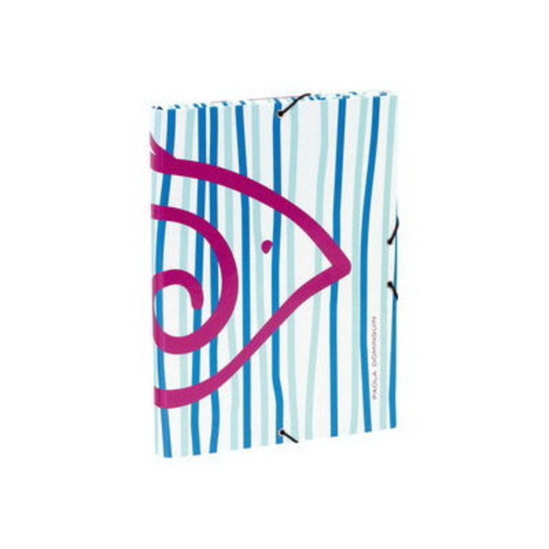 CARPETA DEC FL GOMAS SAFTA 08 PAOLA DOMINGUIN FLOR ROCA 528207068 ^