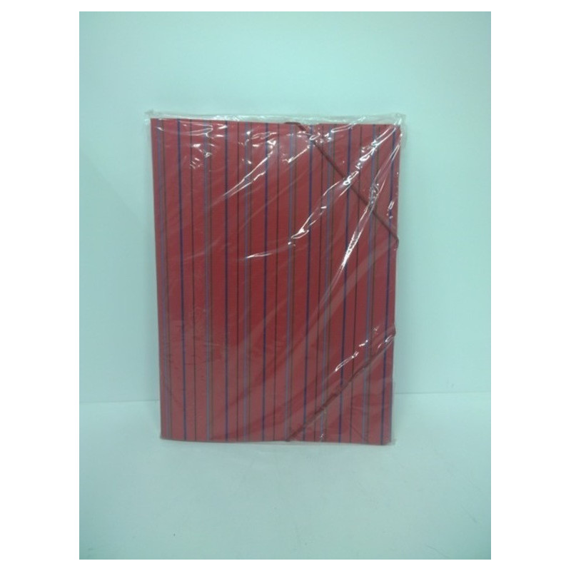 CARPETA SEPARADORA FL PLASTICO PRYSE DENIM ROJO ^