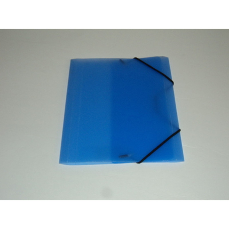 CARPETA GOMAS SOLAPAS 8º SABAT PLAST. AZUL 41940 ^