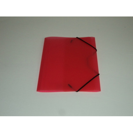 CARPETA GOMAS SOLAPAS 8º SABAT PLAST. ROJO 419401 ^