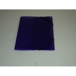 CARPETA GOMAS SOLAPAS 8º SABAT PLAST. LILA 41944 ^