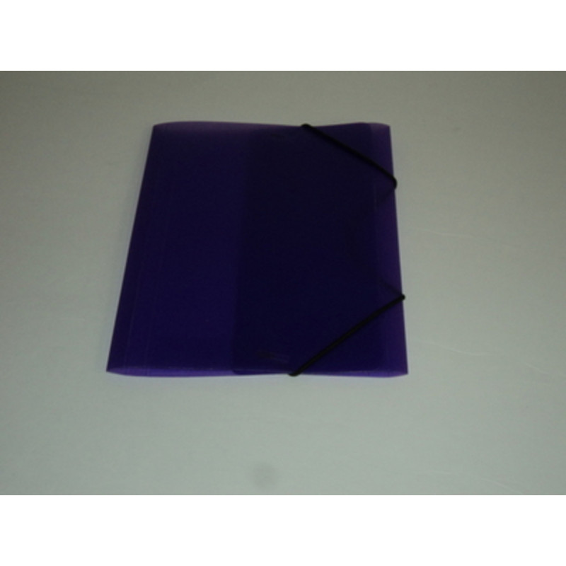 CARPETA GOMAS SOLAPAS 8º SABAT PLAST. LILA 41944 ^
