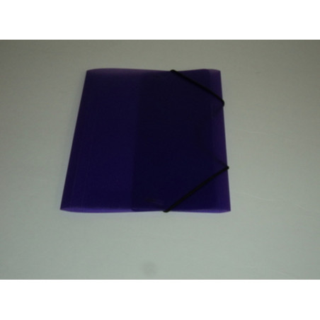 CARPETA GOMAS SOLAPAS 8º SABAT PLAST. LILA 41944 ^