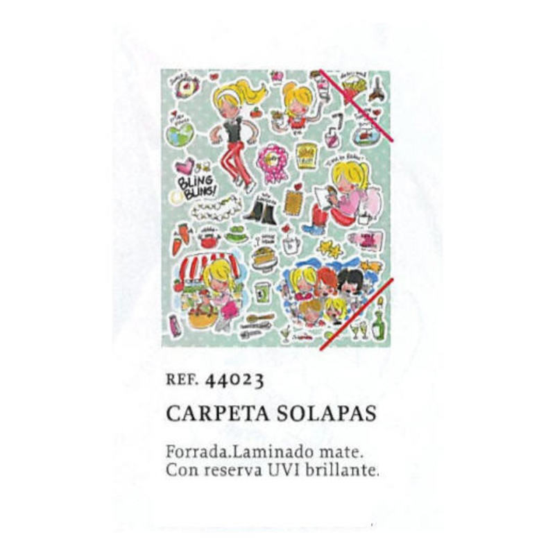 CARPETA DEC FL GOMAS SENFORT 13 BLOND AMSTERDAM 44023 ^