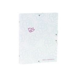 CARPETA DEC FL SEPARADORA SAFTA 08 PAOLA DOMINGUIN FLOR ROCA 528207069 ^