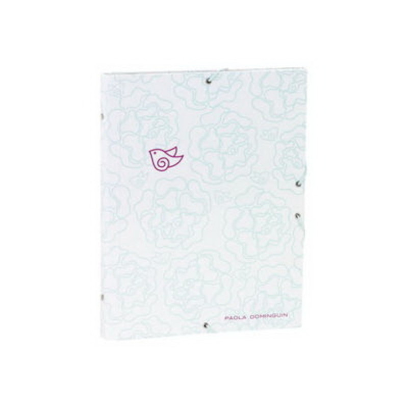 CARPETA DEC FL SEPARADORA SAFTA 08 PAOLA DOMINGUIN FLOR ROCA 528207069 ^