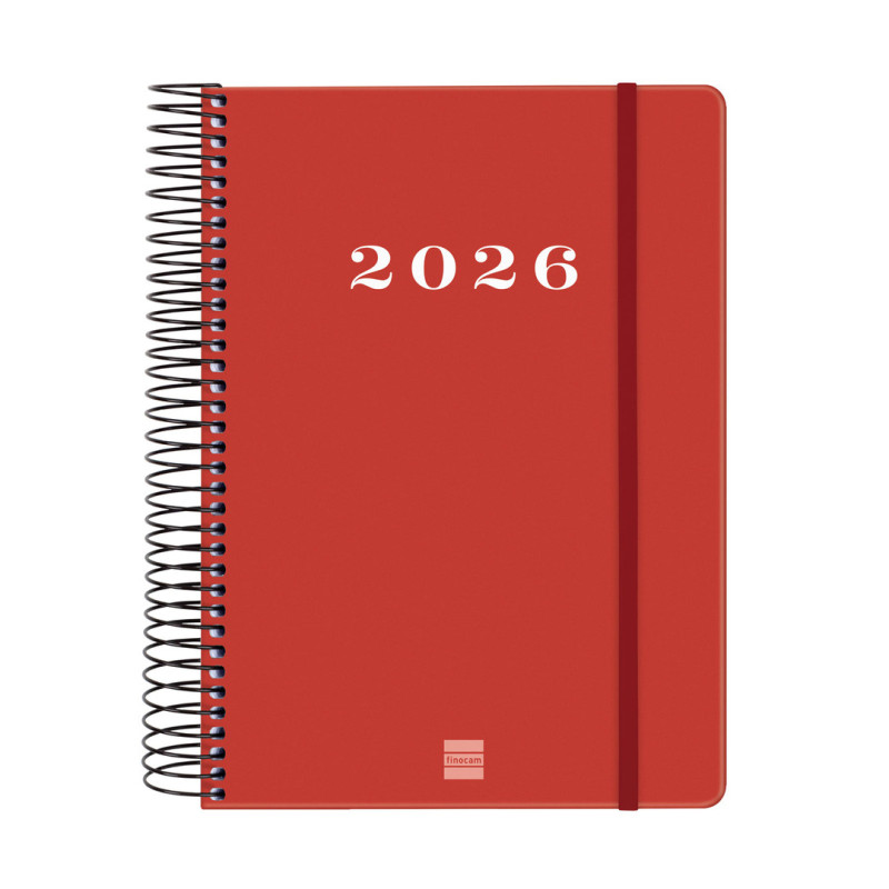 AGENDA MY E10 1DP 2026 ROJO+ FINOCAM26 743523026 185 X 20 X 212 MM