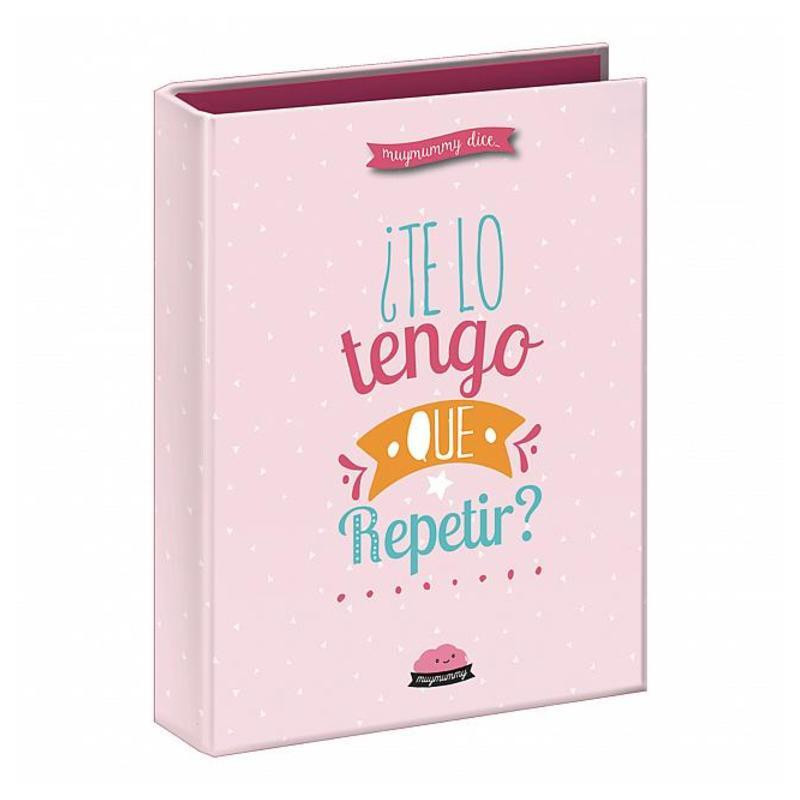 CARPEBLOC DEC 4A 40 FOLIO DOHE18 MUYMUMMY ROSA TE LO TENGO 50626