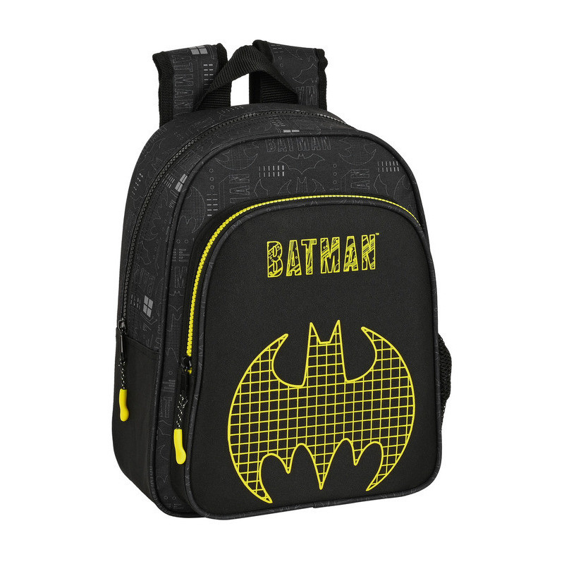 MOCHILA INFANTIL ADAPTABLE BATMAN "COMIX" 612204524 33*27 SAFTA22