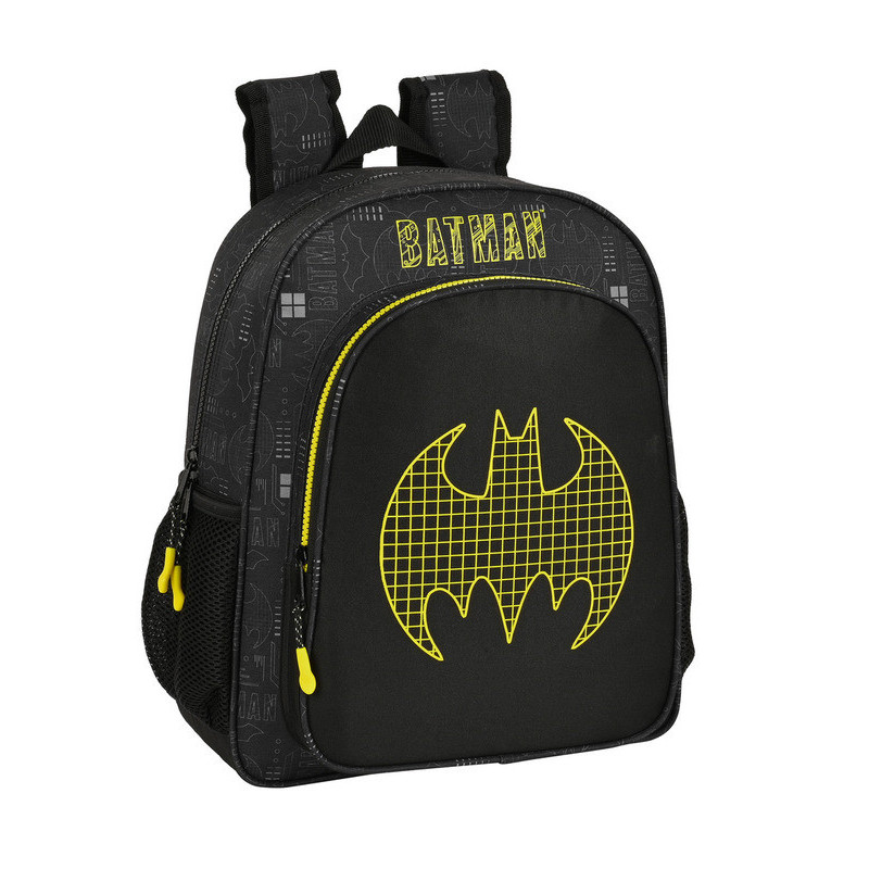 MOCHILA JUNIOR ADAPTABLE BATMAN "COMIX" 612204640 38*32 SAFTA22