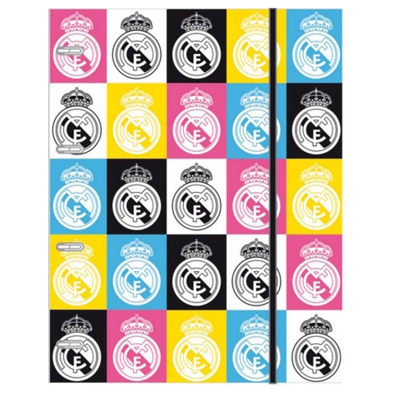 CUADERNO EUROPEAN A4 4A SAFTA 12 REAL MADRID CHICA C/RECAMBIO  511354638 ^