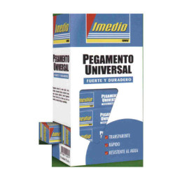 PEGAMENTO IMEDIO UHU BANDA AZUL 35ML C/24U