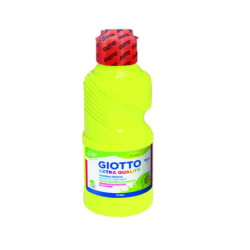 TEMPERA FLUORESCENTE 250 ML AMARILLO FLUOR GIOTTO