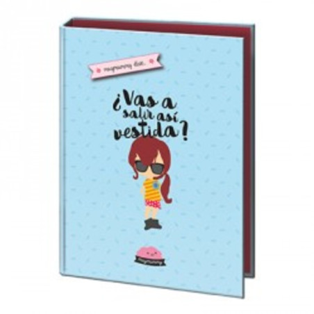 CARPEBLOC DEC 4A 40 FOLIO DOHE17 MUYMUMMY AZUL 50473 ^