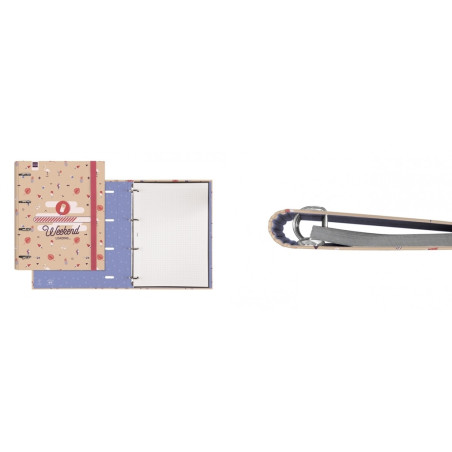 CARPEBLOC DEC RINGBOOK A4 C/RECAMBIO PRINTS FINOCAM WEEKEND+ 5110023