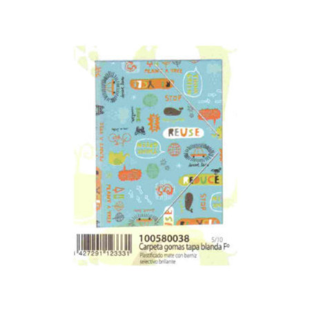 CARPETA DEC FL GOMAS ENRI 12 THINK GREEN TB 100580038 ^