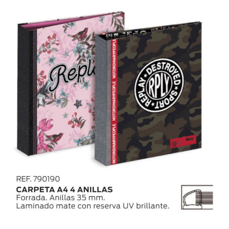 CARPEBLOC DEC A4 4A 35 SENFORT19 REPLAY 790190