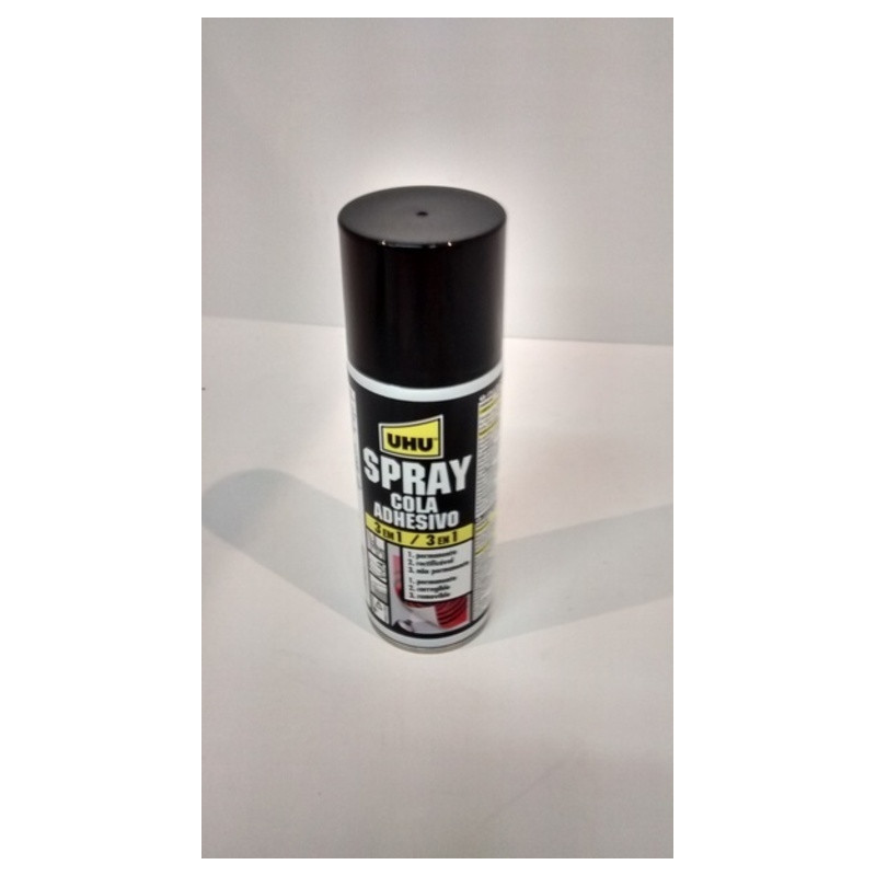 PEGAMENTO SPRAY UHU 200ML 3 EN 1