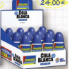 PEGAMENTO COLA BLANCA IMEDIO UHU 100ML C/12U