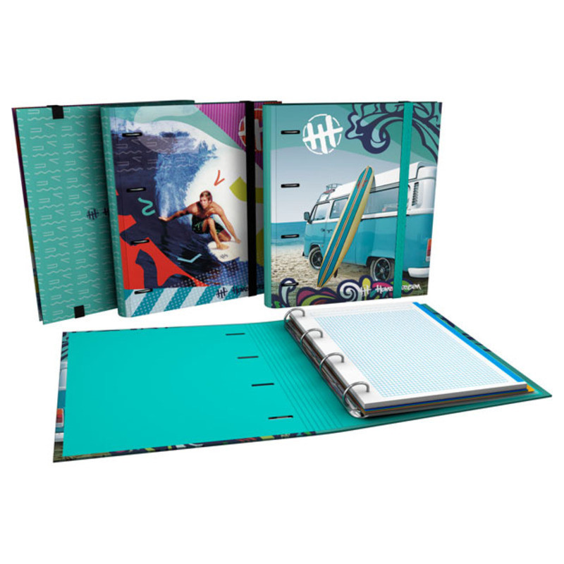 CARPETA DEC RINGBOOK 4A GRAFOPLAS17 HANS TIESSEN C/RECAMBIO COMPLETO SURF 88101919