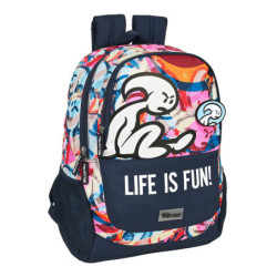 MOCHILA ADAPTABLE EL NIÑO "LIFE IS FUN" 612207665 44*32 SAFTA22