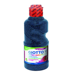 TEMPERA GLITTER AZ.OSCURO 250ML GIOTTO