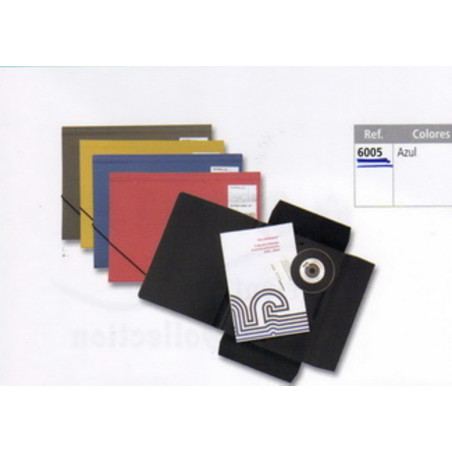 CARPETA GOMAS SOLAPAS A-4 FOLDER URBAN-Z 6005 AMARILLO ^