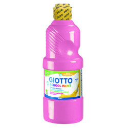 TEMPERA LAVABLE ROSA 500 ML GIOTTO