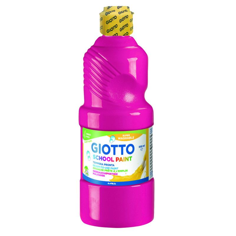 TEMPERA LAVABLE MAGENTA 500 ML GIOTTO