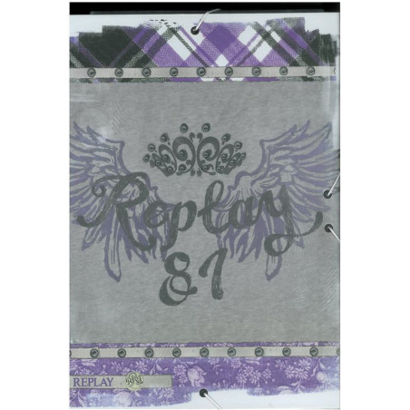 CARPETA DEC FL GOMAS SENFORT 12 REPLAY GIRLS 81022 ^