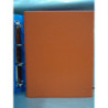 CARPETA PLAST. 4A 40MM FL REDONDA SARO NARANJA 2424/G ^