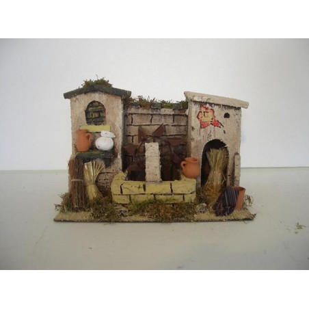 NORIA CORCHO DECORADO PEQ. MOD 14P ^