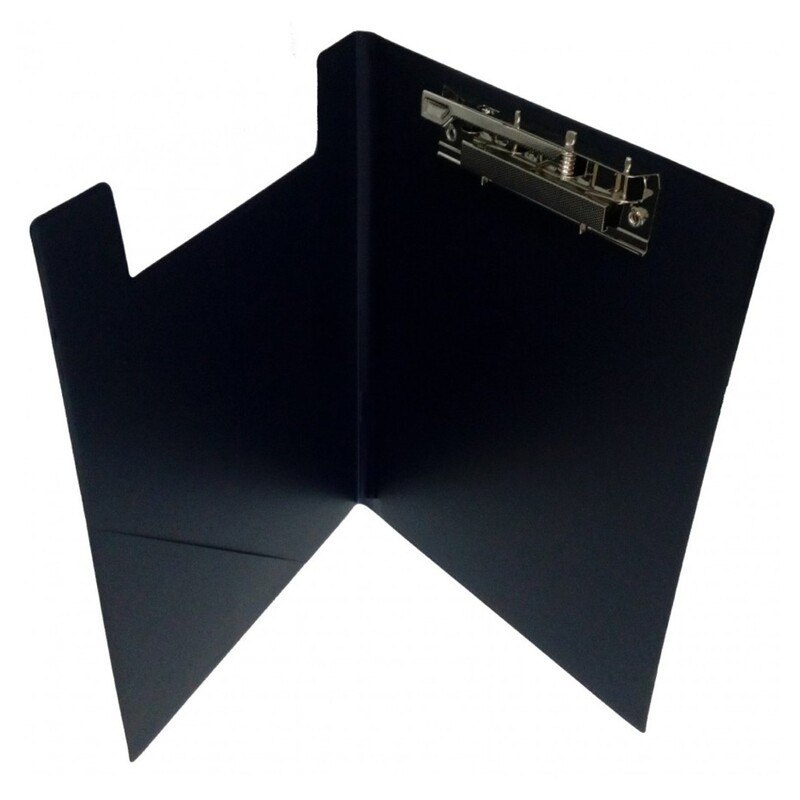 CARPETA PLAST. MINICLIP 4º LISA NEGRA 453 DISPLAST