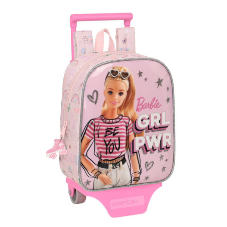 MOCHILA 232+CARRO 805 BARBIE "SWEET" 612210280 28*22 SAFTA22