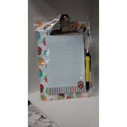 CARPETA PAMPY PINZA 4º C/BLOC NOTAS Y BOLIGRAFO POESSA 322362