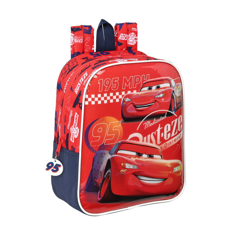 MOCHILA GUARDERIA ADAPTABLE CARS "DOUBLE VISION" 612211232 27*22 SAFTA22