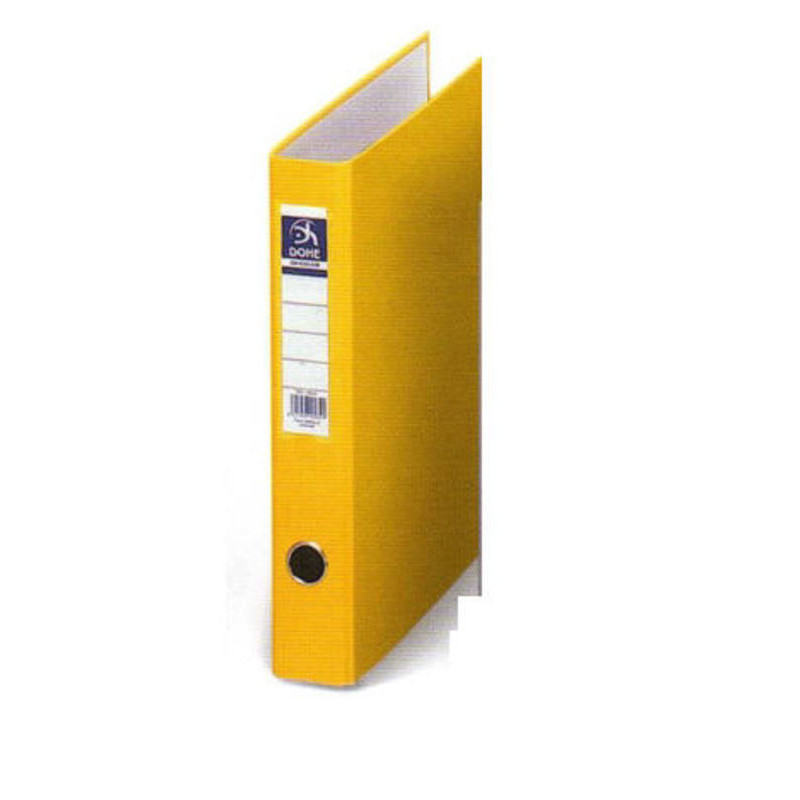 CARPETA 4A 25MM FL PLAST. NATURAL DOHE AMARILLA 9669 ^