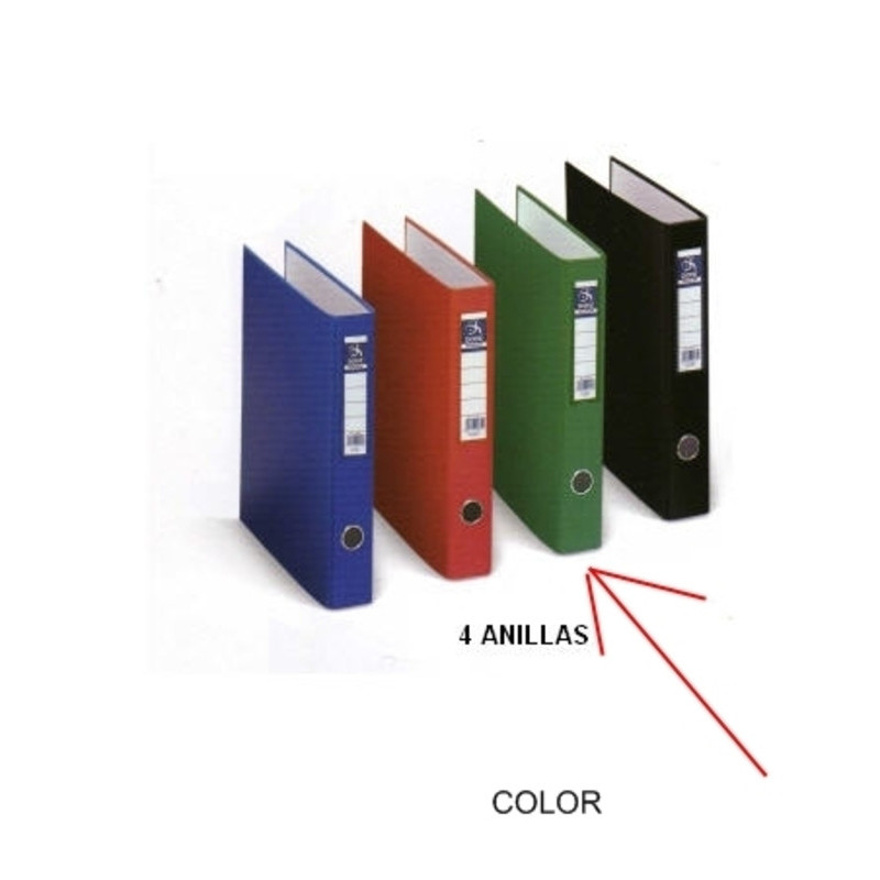 CARPETA 4A 25MM FL PLAST. NATURAL DOHE VERDE 9667 ^