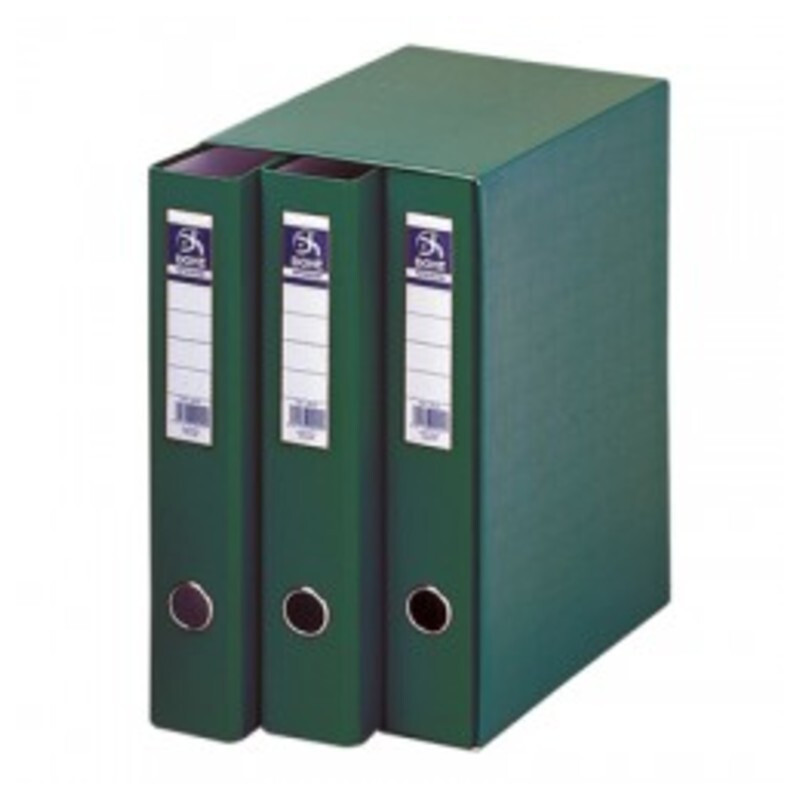 MODULO 3 CARPETAS 2 ANILLAS 40MM DOHE VERDE ^