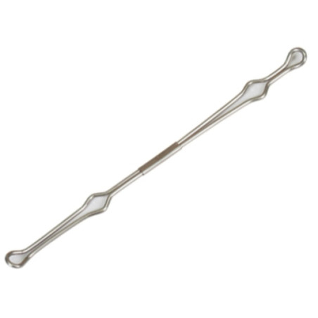 COMPRESOR PARA CARPETAS 2 ANILLAS METAL DISPLAST