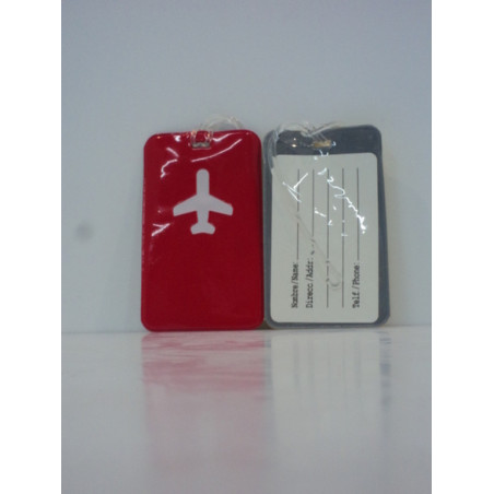 FUNDA ETIQUETA PARA EQUIPAJE VIAJE IBERPLAS 10104CH ^