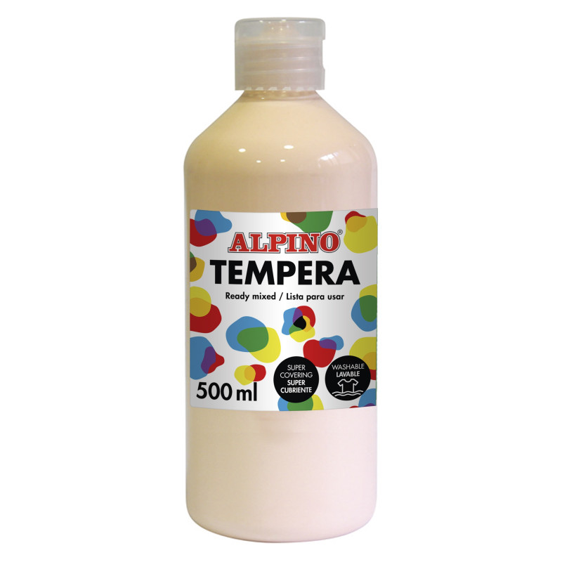 TEMPERA LIQUIDA 500 ML ROSA CARNE ALPINO